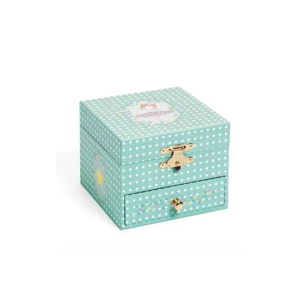 Boîte à Musique Délicate Ballerine - Djeco - Coffret à bijoux