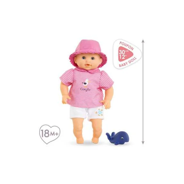 Bébé Bain Océane Corolle 30 cm | Poupon baigneur pour l'eau