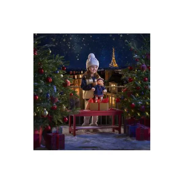 Bébé Câlin Margaux Corolle en Fêtes | Poupon habillé 30 cm