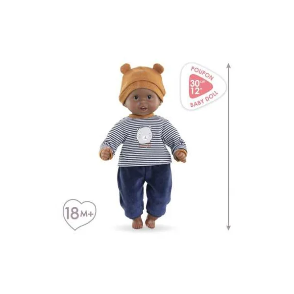Bébé Câlin Marius Corolle | Mon premier poupon garçon 30 cm