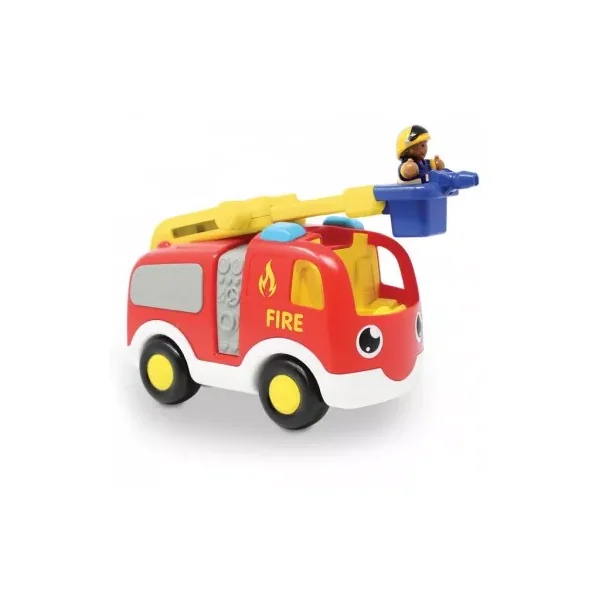 Camion de Pompier Ernie WOW Toys - Jouet d'Éveil dès 1 an | La Poule à Pois