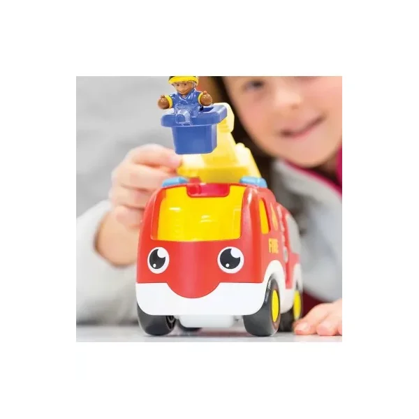 Camion de Pompier Ernie WOW Toys - Jouet d'Éveil dès 1 an | La Poule à Pois