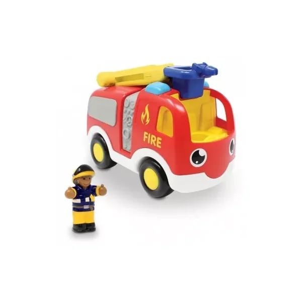 Camion de Pompier Ernie WOW Toys - Jouet d'Éveil dès 1 an | La Poule à Pois