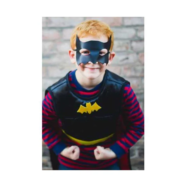 Cape tunique réversible de super-héros avec masque 4-7 ans - Great Pretenders