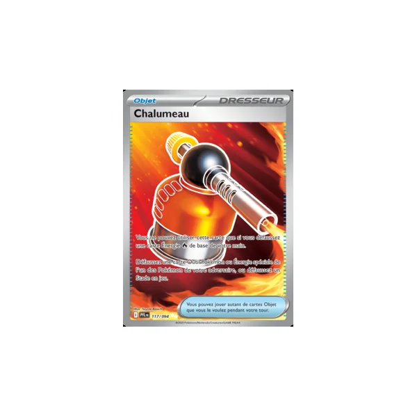 Carte Pokémon Chalumeau 117/094 – Méga-Évolution Flammes Fantasmagoriques
