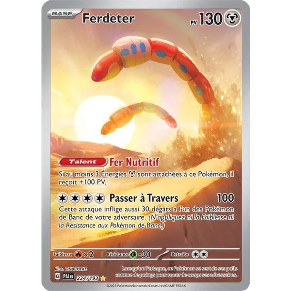 Carte Pokémon Ferdeter 224/193 – EV Évolutions à Paldea