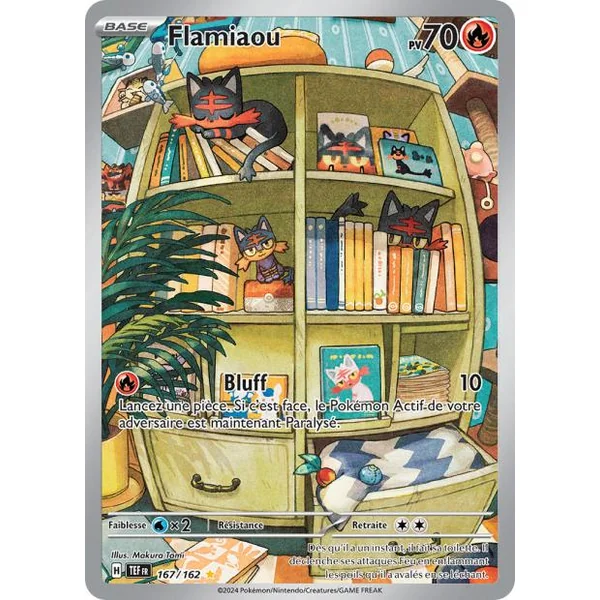 Carte Pokémon Flamiaou 167/162 – EV Forces Temporelles