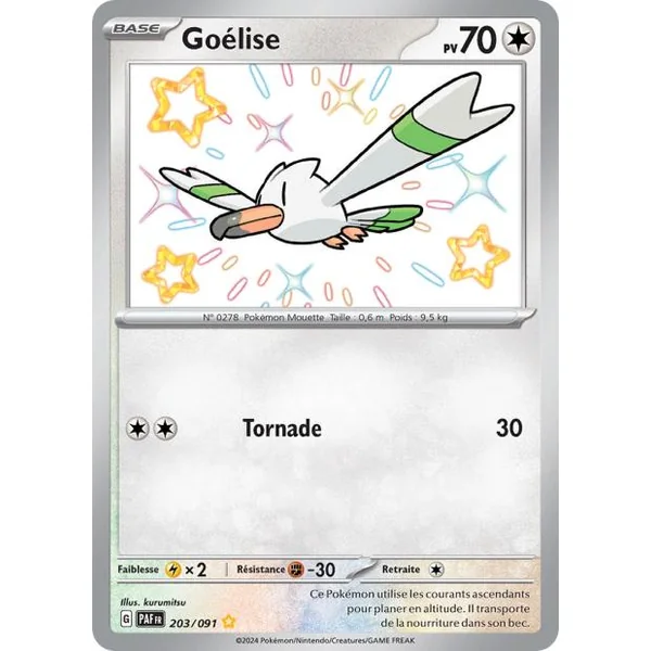 Carte Pokémon Goelise 203/091 – EV Destinées de Paldea