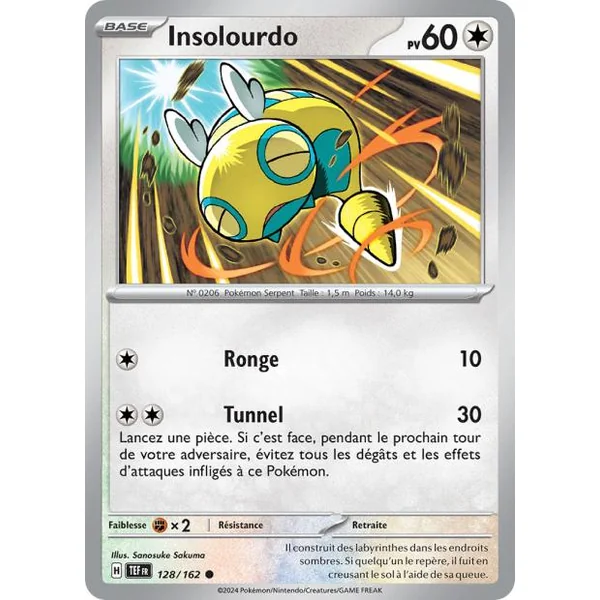 Carte Pokémon Insolourdo 128/162 – EV Forces Temporelles