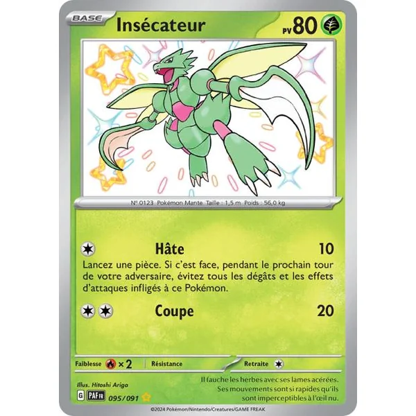 Carte Pokémon Insécateur 095/091 – EV Destinées de Paldea