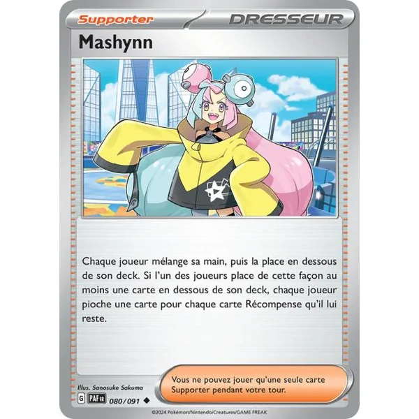 Carte Pokémon Mashynn 080/091 – EV Destinées de Paldea