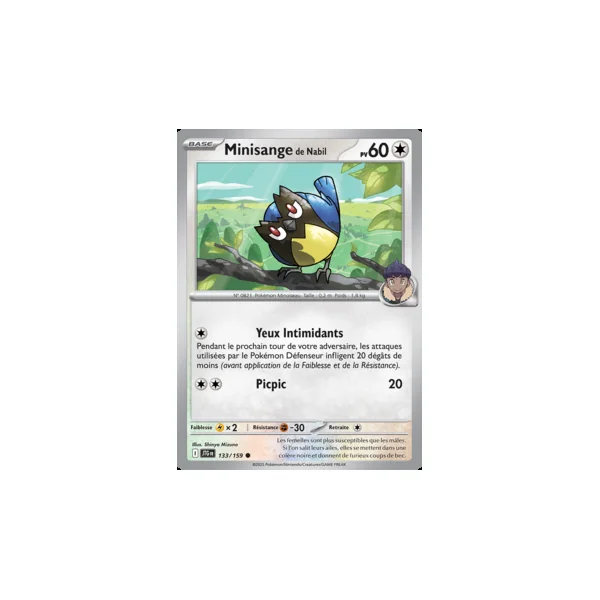 Carte Pokémon Minisange de Nabil 133/159 – EV Aventures Ensemble