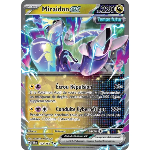 Carte Pokémon Miraidon ex 122/162 – EV Forces Temporelles
