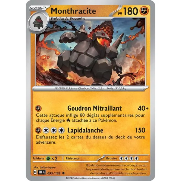 Carte Pokémon Monthracite 095/162 – EV Forces Temporelles