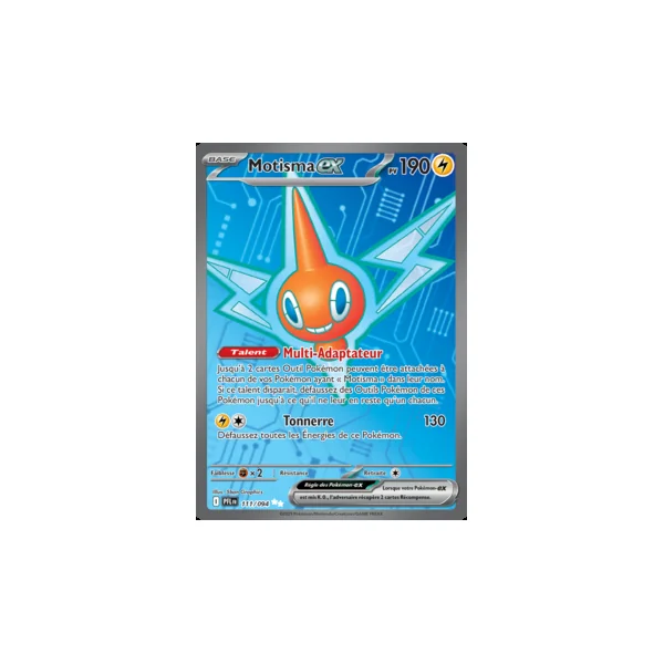 Carte Pokémon Motisma ex 111/094 – Méga-Évolution Flammes Fantasmagoriques
