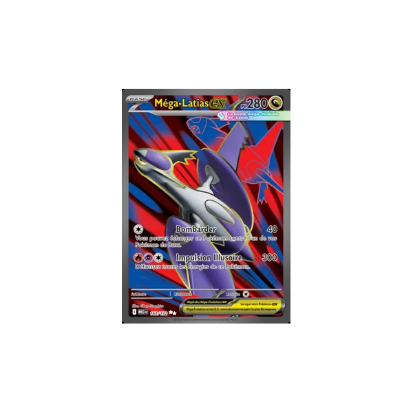Carte Pokémon Méga-Latias ex 163/132 – Méga-Évolution