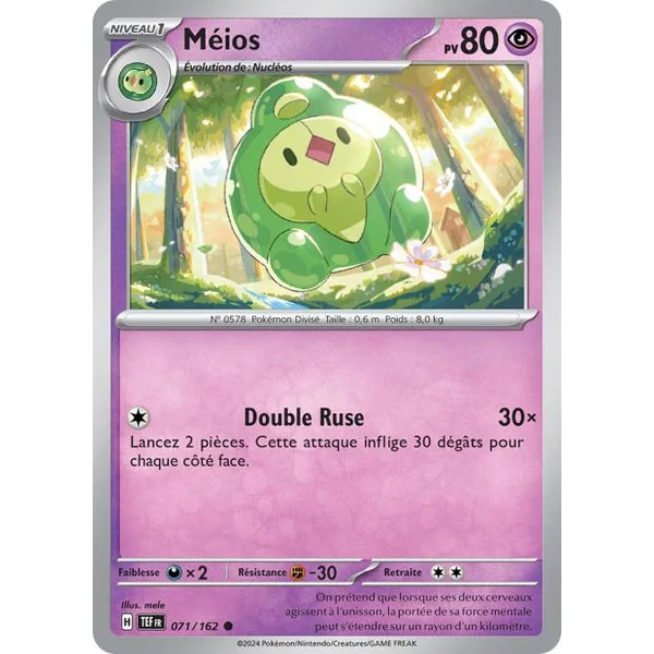 Carte Pokémon Méios 071/162 – EV Forces Temporelles