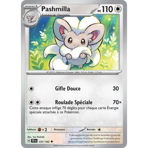 Carte Pokémon Pashmilla 137/162 – EV Forces Temporelles