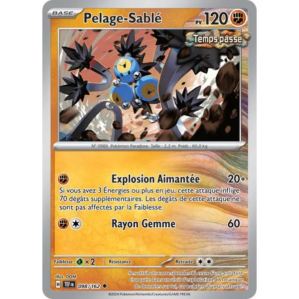 Carte Pokémon Pelage Sablé 098/162 – EV Forces Temporelles