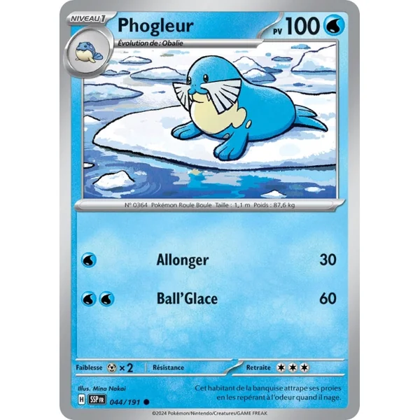 Carte Pokémon Phogleur 044/191 – EV Étincelles Déferlantes
