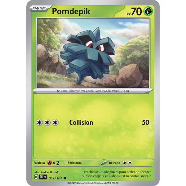 Carte Pokémon Pomdepik 002/162 – EV Forces Temporelles