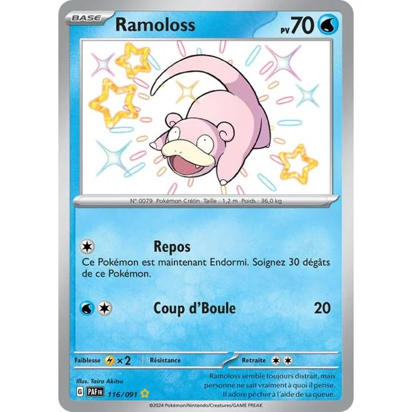 Carte Pokémon Ramoloss 116/091 – EV Destinées de Paldea