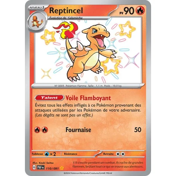 Carte Pokémon Reptincel 110/091 – EV Destinées de Paldea