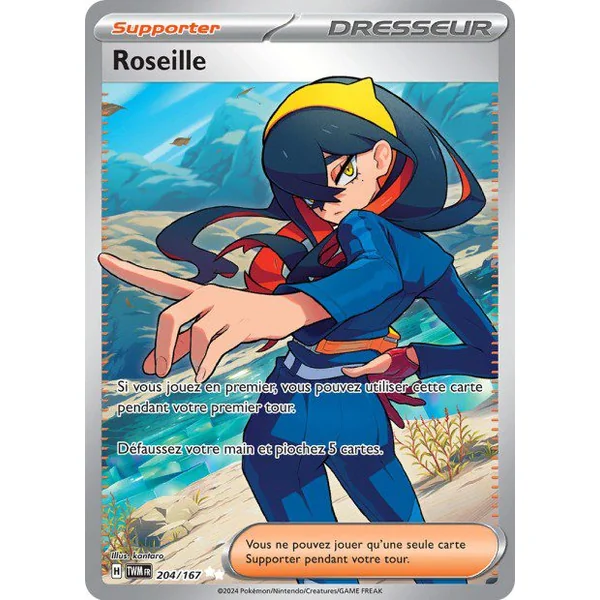 Carte Pokémon Roseille 204/167 – EV Mascarade Crépusculaire