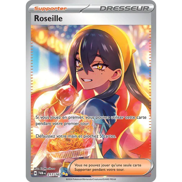 Carte Pokémon Roseille 217/167 – EV Mascarade Crépusculaire