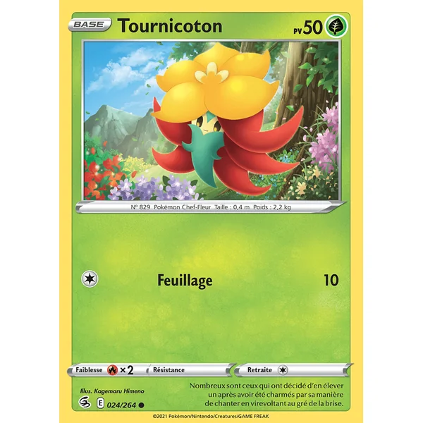 Carte Pokémon Tournicoton 024/264 – EB Poing de Fusion