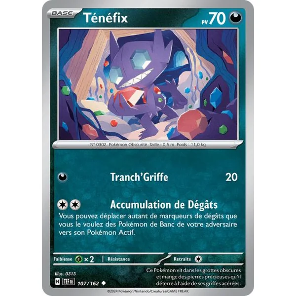 Carte Pokémon Ténéfix 107/162 – EV Forces Temporelles