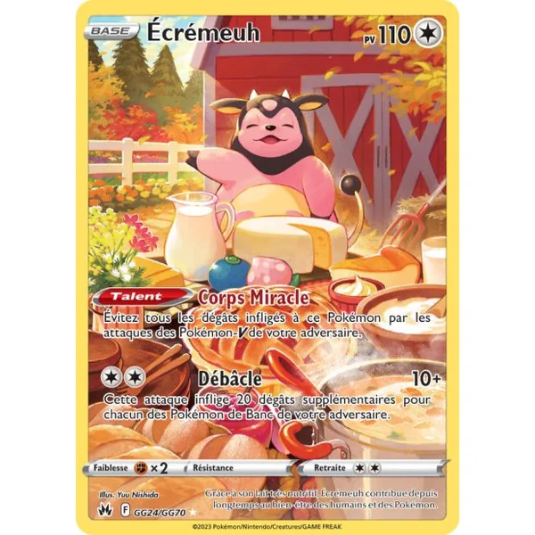 Carte Pokémon Écrémeuh GG24/GG70 – Zénith Suprême