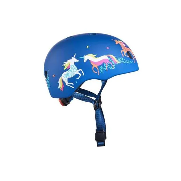 Casque Enfant Micro Licorne XS | Protection Vélo & Trottinette LED