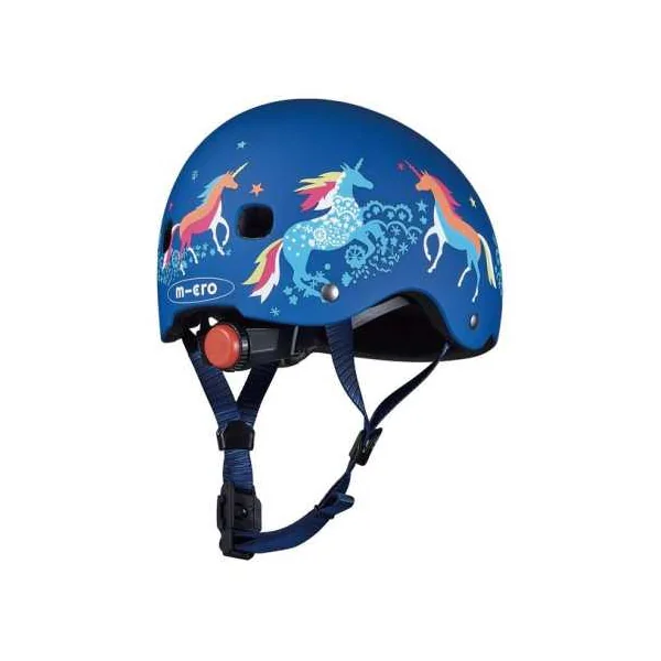 Casque Enfant Micro Licorne XS | Protection Vélo & Trottinette LED