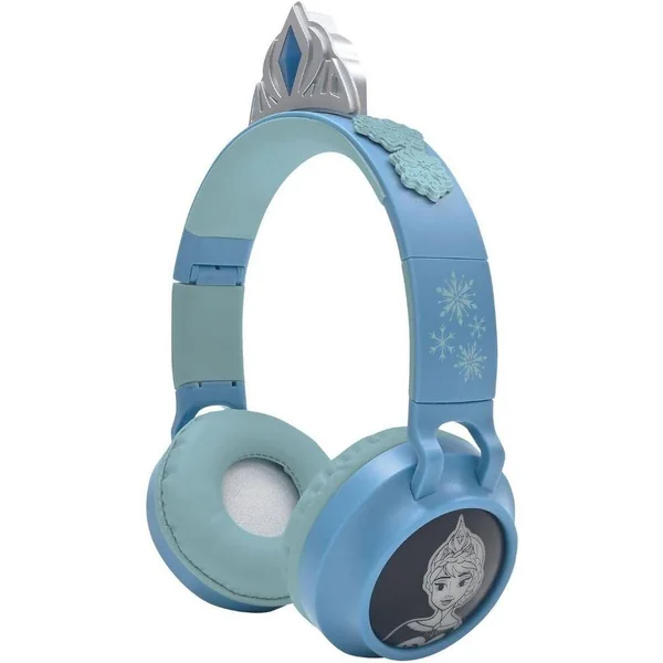CASQUE LUMINEUX PLIABLE BLUETOOTH® ET FILAIRE AVEC UN DESIGN D'UNE TIARE DE L'UNIVERS DE LA REINE DES NEIGES AVEC LIMITATION DU VOLUME