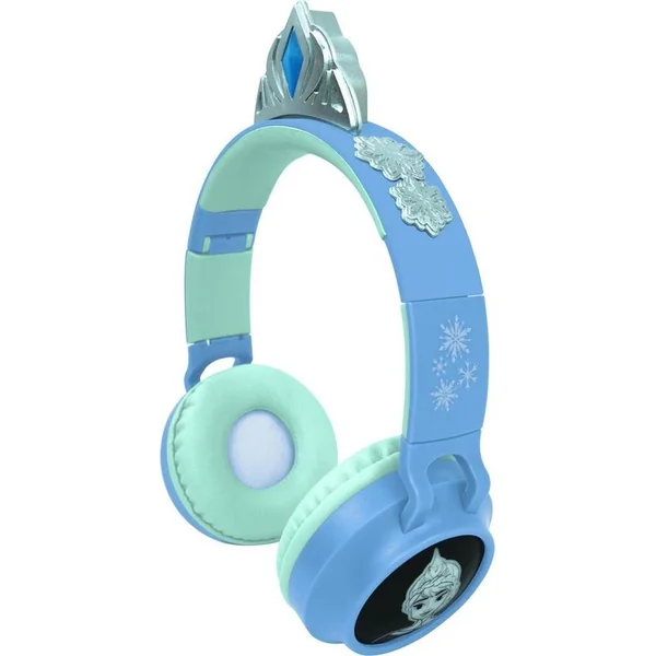 CASQUE LUMINEUX PLIABLE BLUETOOTH® ET FILAIRE AVEC UN DESIGN D'UNE TIARE DE L'UNIVERS DE LA REINE DES NEIGES AVEC LIMITATION DU VOLUME