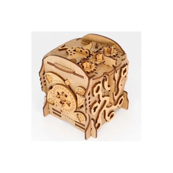 Casse-tête Cluebox Nautilus du capitaine Nemo - Boîte à Énigmes en Bois 14+