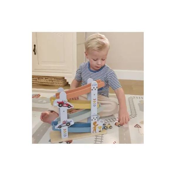 Circuit rampe en bois - Little Dutch - Jouet d'éveil - Dès 18 mois