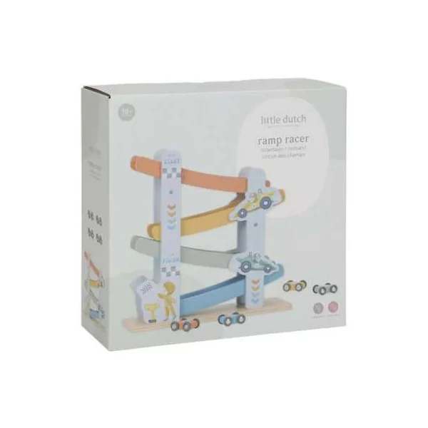 Circuit rampe en bois - Little Dutch - Jouet d'éveil - Dès 18 mois