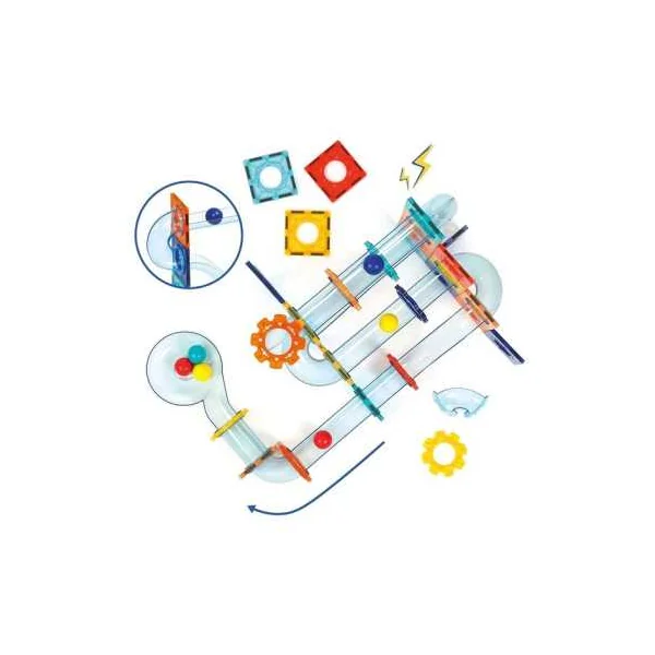Circuit à Billes Magnétique Ludi | Jeu de Construction dès 3 ans