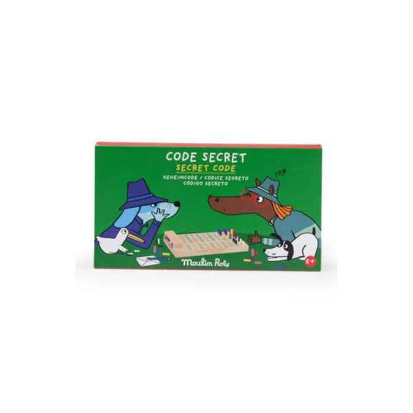 Code secret Les Loufoques - Moulin Roty - Jeu de société en bois