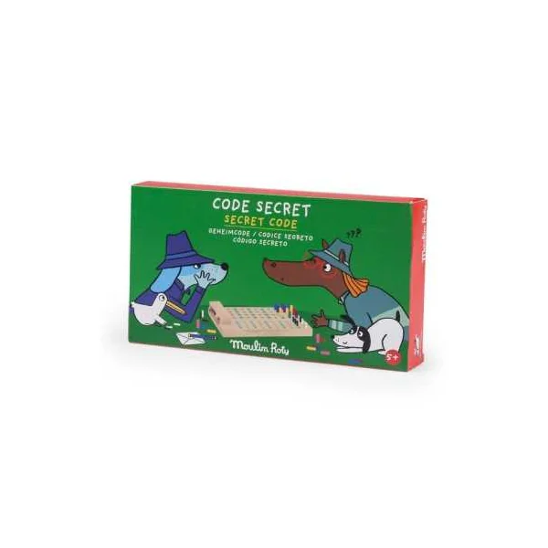 Code secret Les Loufoques - Moulin Roty - Jeu de société en bois