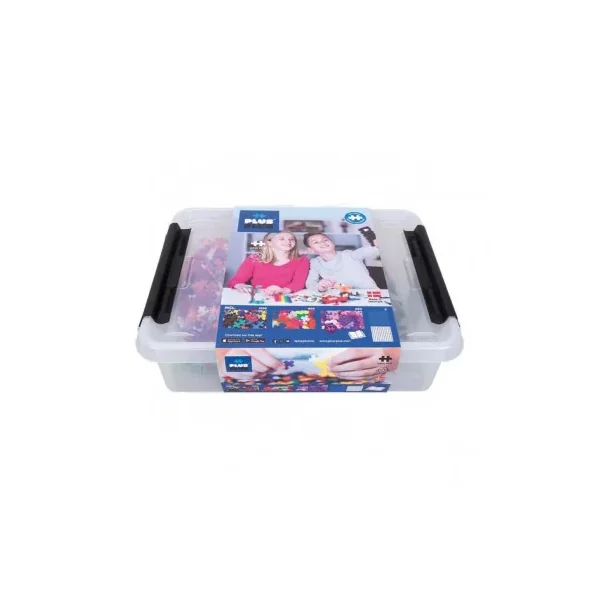 Coffre Plus-Plus 2400 Pièces - Mix Couleurs - Jeu de Construction