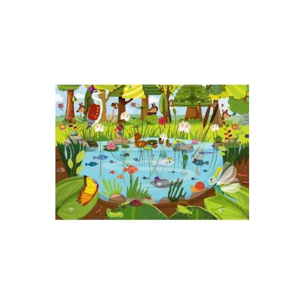 Coffret 2 Puzzles 24 pièces Vie Dessus Vie Dessous Sentosphère 3+