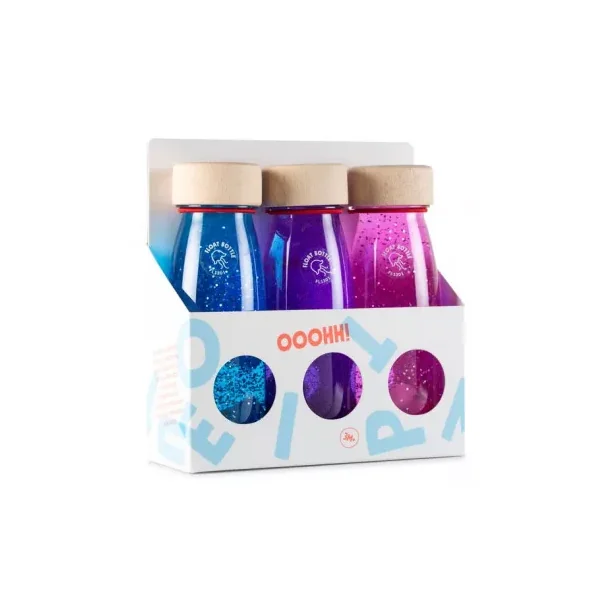 Coffret 3 Bouteilles Sensorielles Magiques Petit Boum | Éveil dès 3 mois