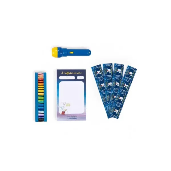 Coffret cinema 32 histoires du soir l'école des loisirs - Moulin Roty