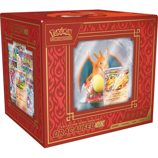 Coffret Collection Super-Premium Dracaufeu-ex Pokémon