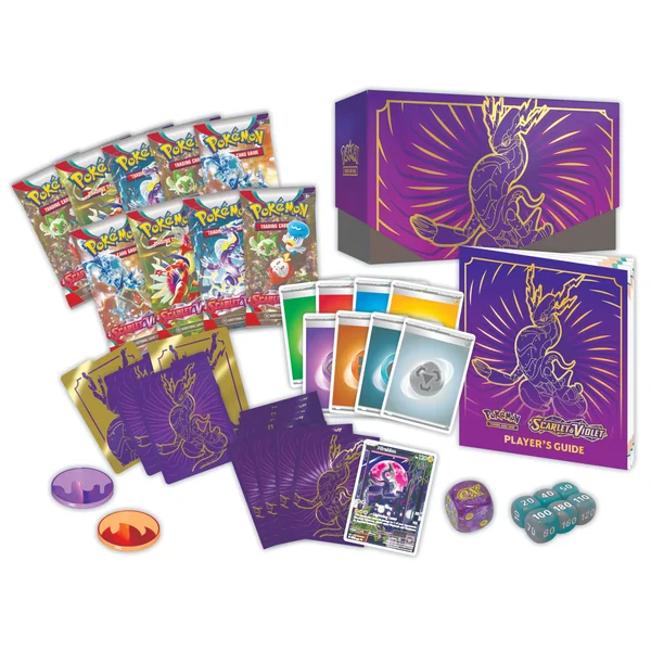 Coffret Dresseur D’Élite ETB Pokémon Écarlate Violet – EV 1 – Miraidon – ÉTIQUETTE COLLÉE