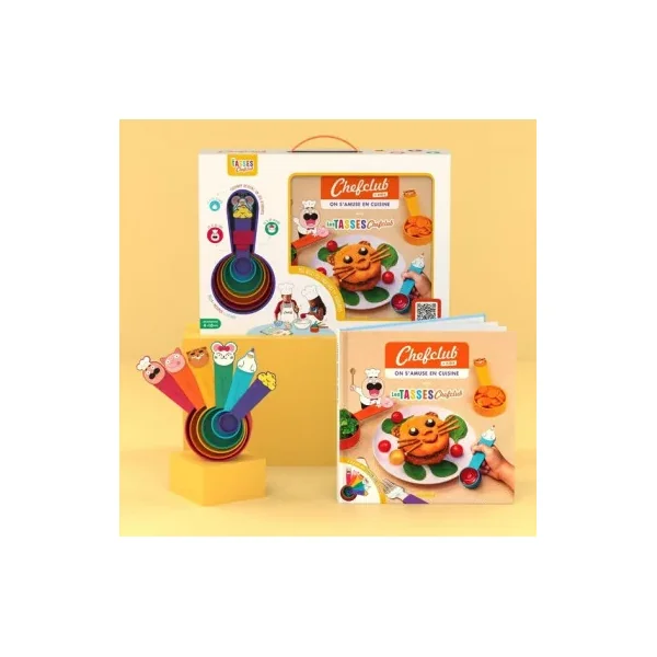 Coffret On s'amuse en cuisine Chefclub Kids | Kit + Tasses 4 ans+