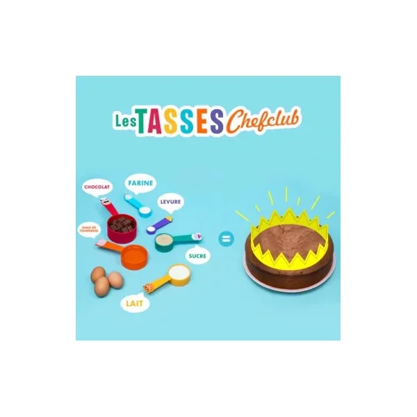 Coffret On s'amuse en cuisine Chefclub Kids | Kit + Tasses 4 ans+